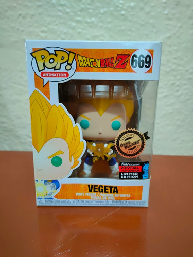 Funko Pop: Dragon Ball Vegeta Final Flash Exclusivo 