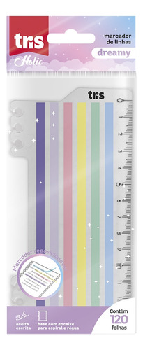 Marca Texto Tris Holic Bloco Adesivo C/ 120 Fls - Dreamy