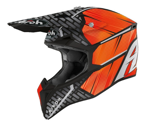 Casco Airoh Wraap Raze Motocross Enduro - Trapote Racing 