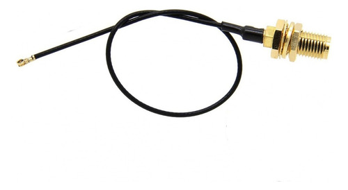20 Cabos Pigtail Ufl Ipx Mini Pci X Sma Femea Antena Wifi