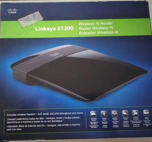 Router Wireless-n Linksys E1200. Cisco