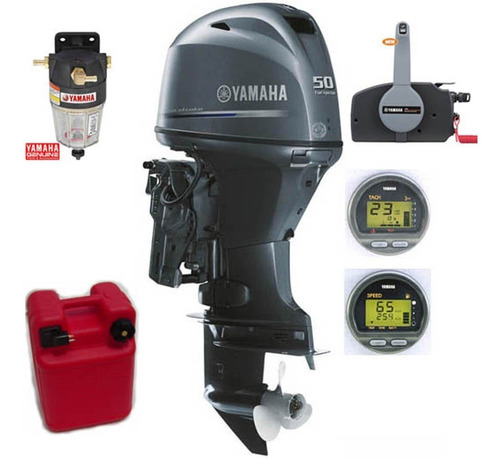 Motores Yamaha 50hp 4t Inyeccion Relojes - Consulte Contado!