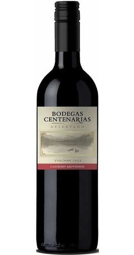 Imagem 1 de 1 de Vinho Chileno Tinto Santa Rita Bodegas Centenarias Cabernet Sauvignon 750ml