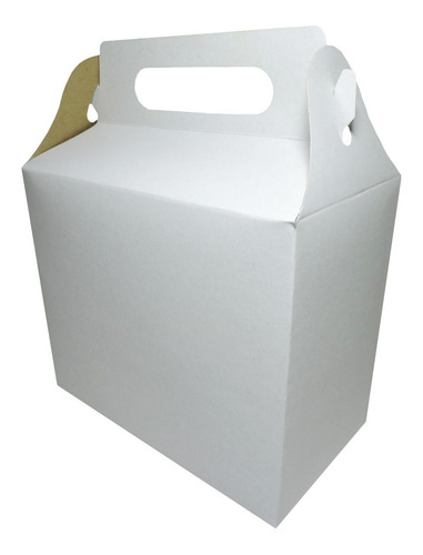 Cajita Feliz Cfz3 X 10u Packaging Blanco Madera 