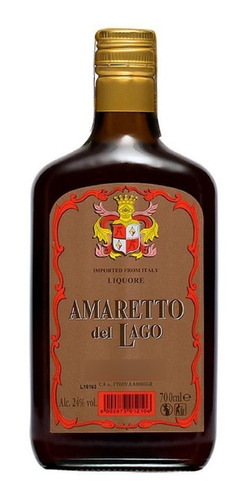 Licor De Almendras Amaretto Del Lago 700 Ml