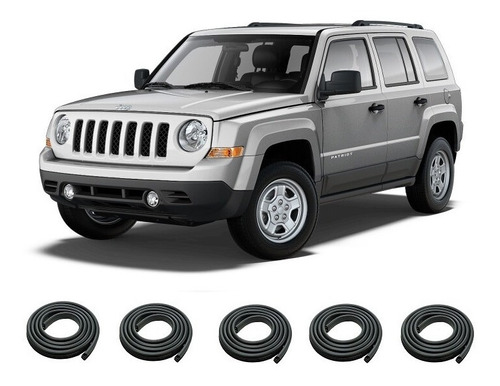 Jeep Patriot Burletes Puertas Delanteras + Traseras + Baul