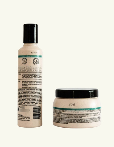 Mascarilla Y Leave In Vegano Maxima Reparacion Para Cabello