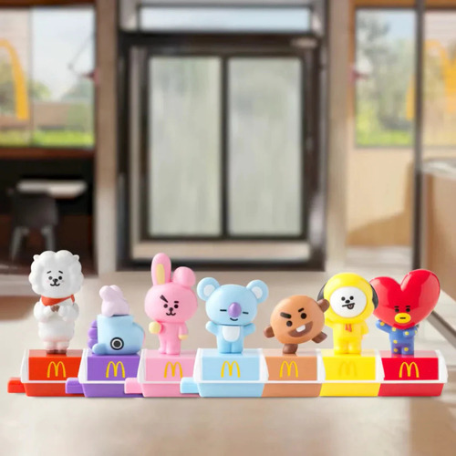 Boneco Mang Bt21 X Mcdonald's Lacrado K-pop Bts J-hope