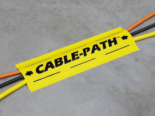 Cinta  Cable Path  - 25cm X 27m, Amarilla