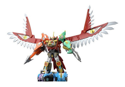 Megazord Power Rangers Fuerza Salvaje Gattai Gaoicarus