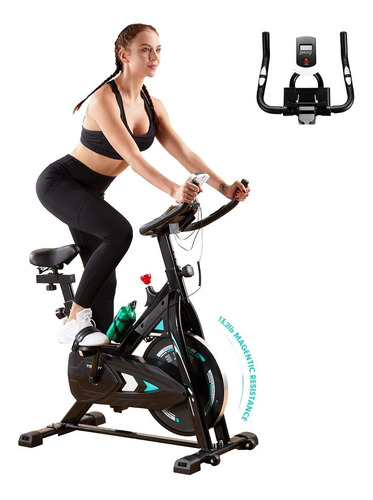 Bicicleta Estatica Resistencia Magnetica Transmision Lcd