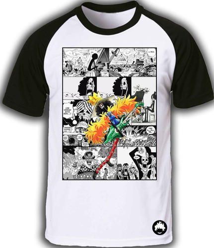 Remera Camiseta Anime Manga One Piece Brook - Nika.mvd