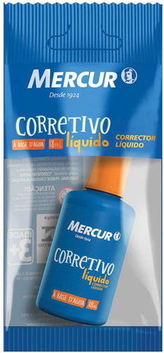 10 Corretivo Mercur 18ml Mercur Bl.c/01