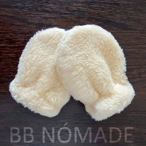 Imagen 2 de 6 de Mitones Guantes Para Bebe Agrigados Suaves Corderito O Polar