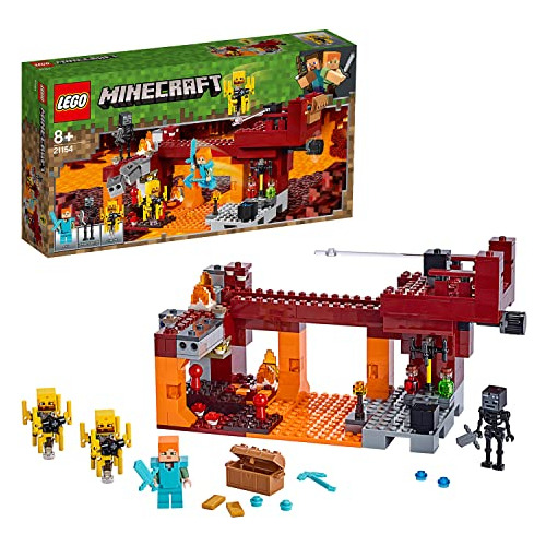 Lego 21154 Minecraft El Puente De Las Llamas