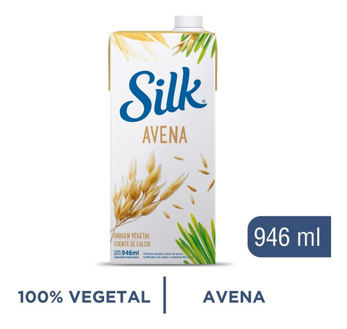 Silk Bebida Vegetal A Base De Avena 946 Ml