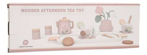 Juego De Té Pretend Play Juguete De Aspecto Delicado Y Fino