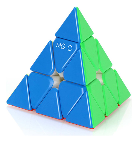 Cubo De Rubik Yongjun Mgc Pyramid Magnético Regulable