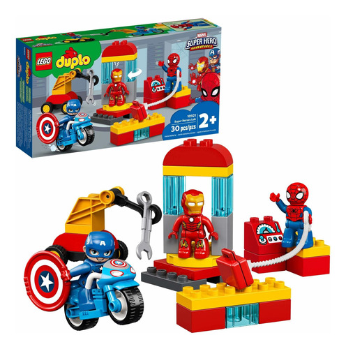 Lego Duplo Super Heroes Lab 10921 Marvel Avengers Superhéroe