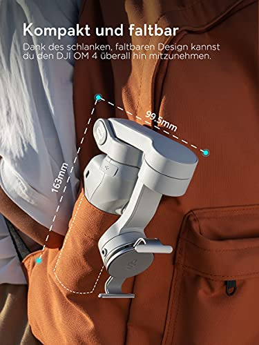 Dji Om 4 3-axis Smartphone Gimbal, Diseño Magnético, Portáti