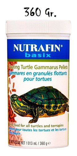 Hagen Nutrafin Basix Granulos Flotantes Para Tortugas 360 Gr