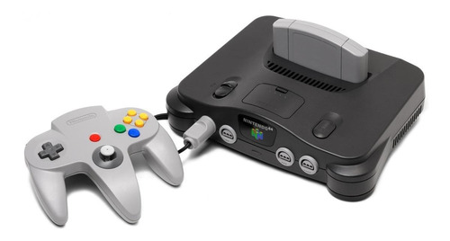 Nintendo 64 Standard color  charcoal gray