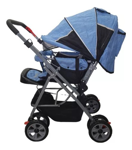 Carriola Mango Reversible Con Charola Y Reclinado Babytek Hb