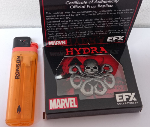 Pin Hydra Efx Marvel Full Scale Replica