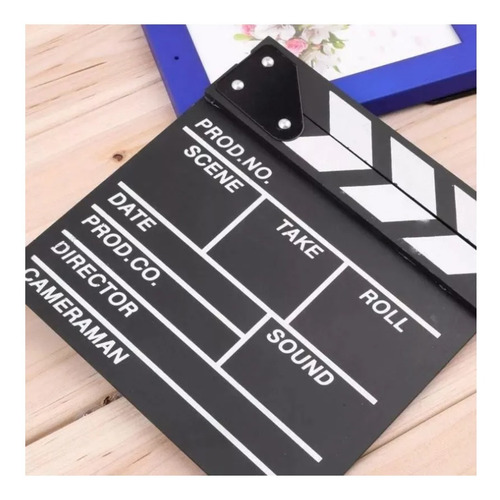 Imagen 3 de 3 de Claqueta Acción Para Cine Youtube Instagram Videoclips