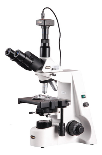 Amscope T690 c-8 m Digital Trinocular Microscopio Compues.