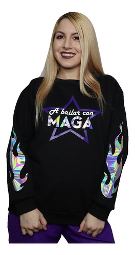 Buzo A Bailar Con Maga Flama + Póster Firmado De Regalo