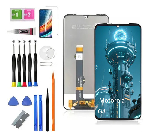 Pantalla Lcd Táctil Touch Display Para Motorola G8 Plus Lcd