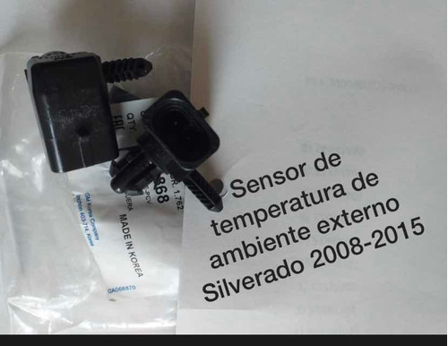 Imagen 1 de 2 de Sensor De Temperatura Ambiente Externo Silverado 2008-2015