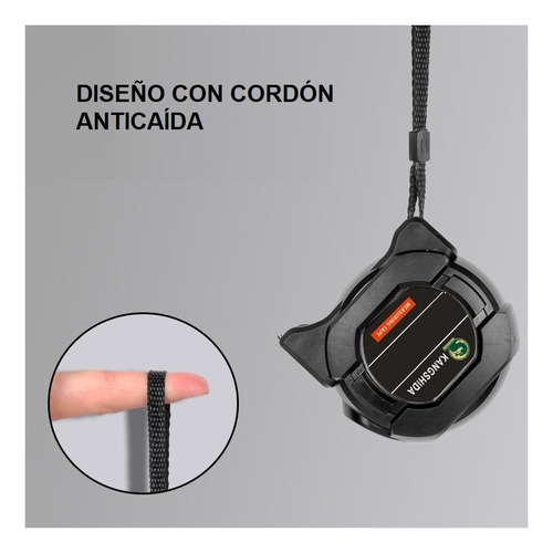Huinchas De Medir 5m X 25mm Fluosforecente Resistente Cinta