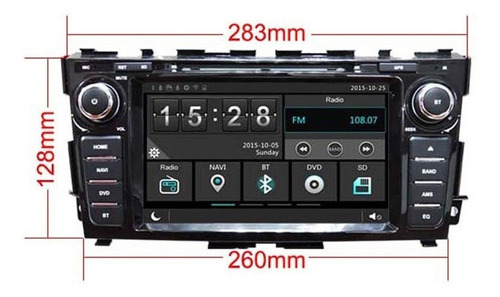 Android Nissan Altima 2013-2017 Dvd Gps Wifi Mirror Link Usb