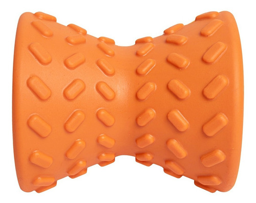 Juguete Perro Diábolo ! Dispensador Snack Rellenable Rascals Color Naranja
