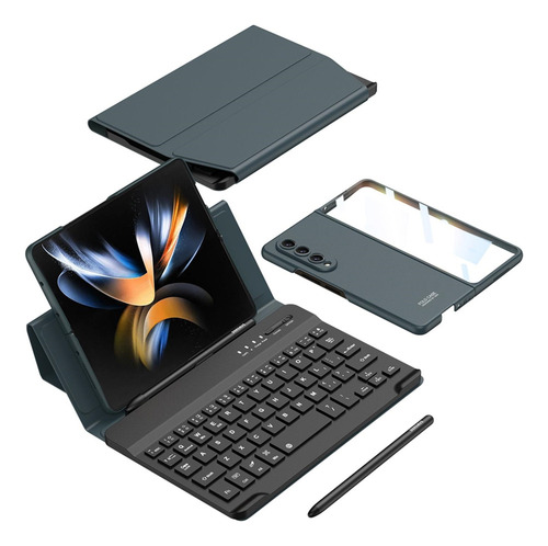 Funda De Teléfono+teclado+bolígrafo For Galaxy Z Fold 2/3/4