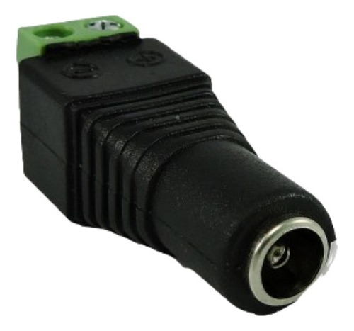 Conector Ficha Jack Macho-hembra 5.5x2.1mm Camaras Led X 10