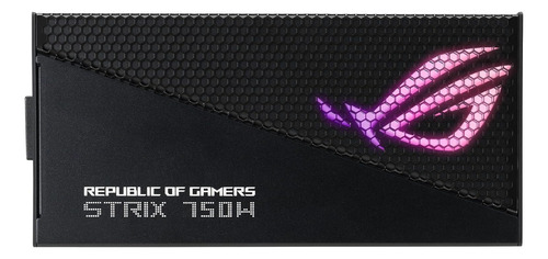 Fuente 750w Asus Rog Strix Aura Atx3.0 80 Plus Gold Color Negro