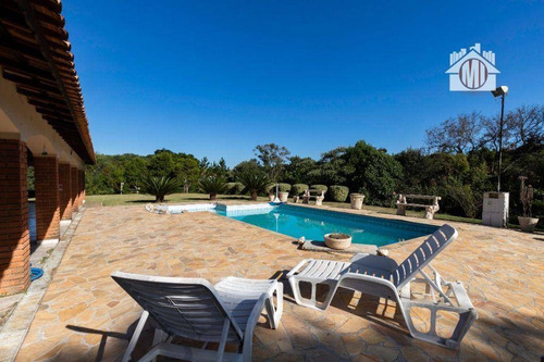 Imagem 4 de 30 de Linda Chácara Arborizada, Lago, Rio Nos Fundos, Piscina, Acesso Asfaltado, 6 Dormitórios À Venda, 6000 M² Por R$ 850.000 - Zona Rural - Pinhalzinho/sp - Ch1206