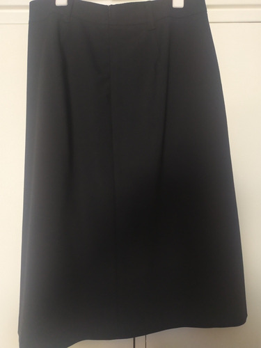 Imagen 3 de 5 de Pollera Negra Zara Larga