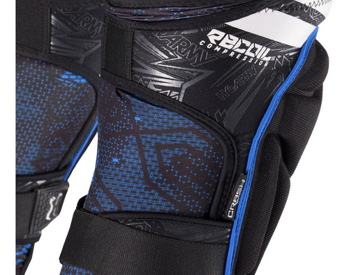 Rodilleras Crash Hk Army L Gotcha Protección Paintball Xtr C Color Azul Talla G