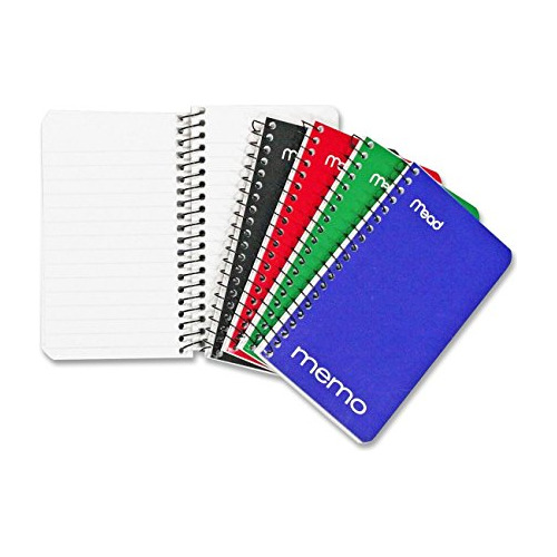 Cuadernos Pequeños En Espiral, Papel Rayado Universita...