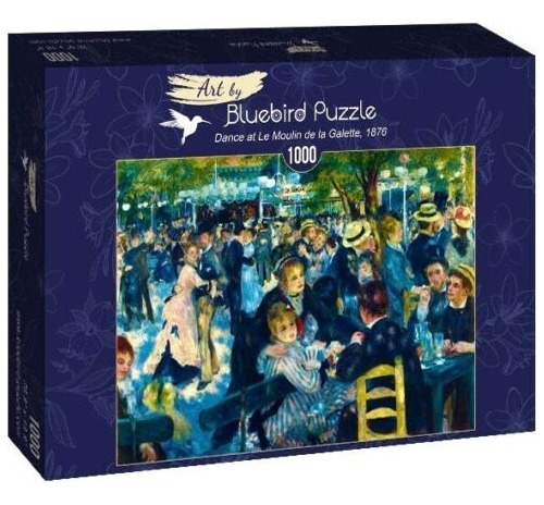 Bluebird Puzzle 1000 Pzs - Renoir - Dance At Le Moulin