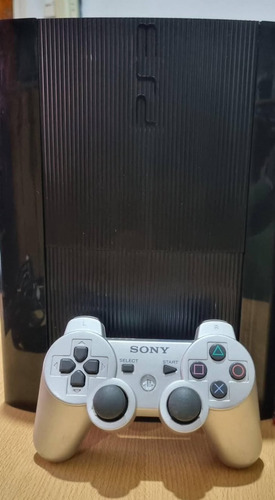 Sony Playstation 3 500gb 20 Juegos Cargados Negro (Usado)