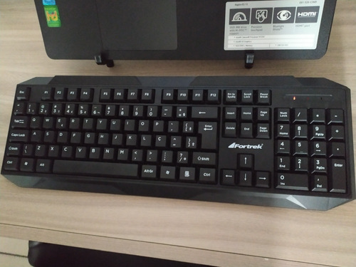 Teclado Com Recepção Sem Fio