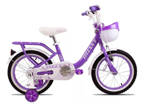 Bicicleta Infantil Pro-x Missy Aro 16 Aço V-brake Cor Violeta