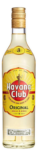 Ron Havana Club Añejo Blanco 3 Años 700 Ml