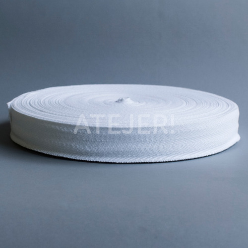 Imagen 1 de 4 de Cinta Hilera Liviana De Algodón 30mm X 50 Mts Blanca