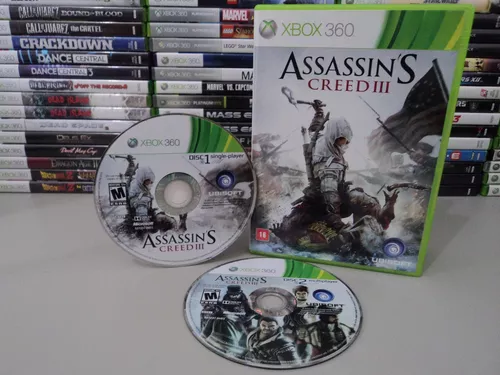 Jogo Assassin's Creed 3 Xbox 360 Original